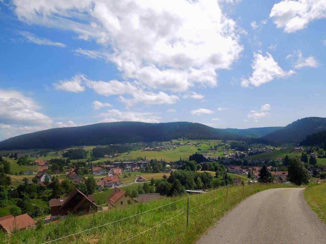 Vanessa Rallonzna's Enchanted Black Forest Road, Baiersbronn, Germany (2012)