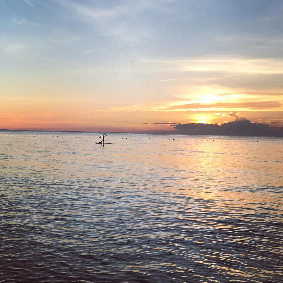 Vanessa Rallonza: Graceful Sunset Silhouette
