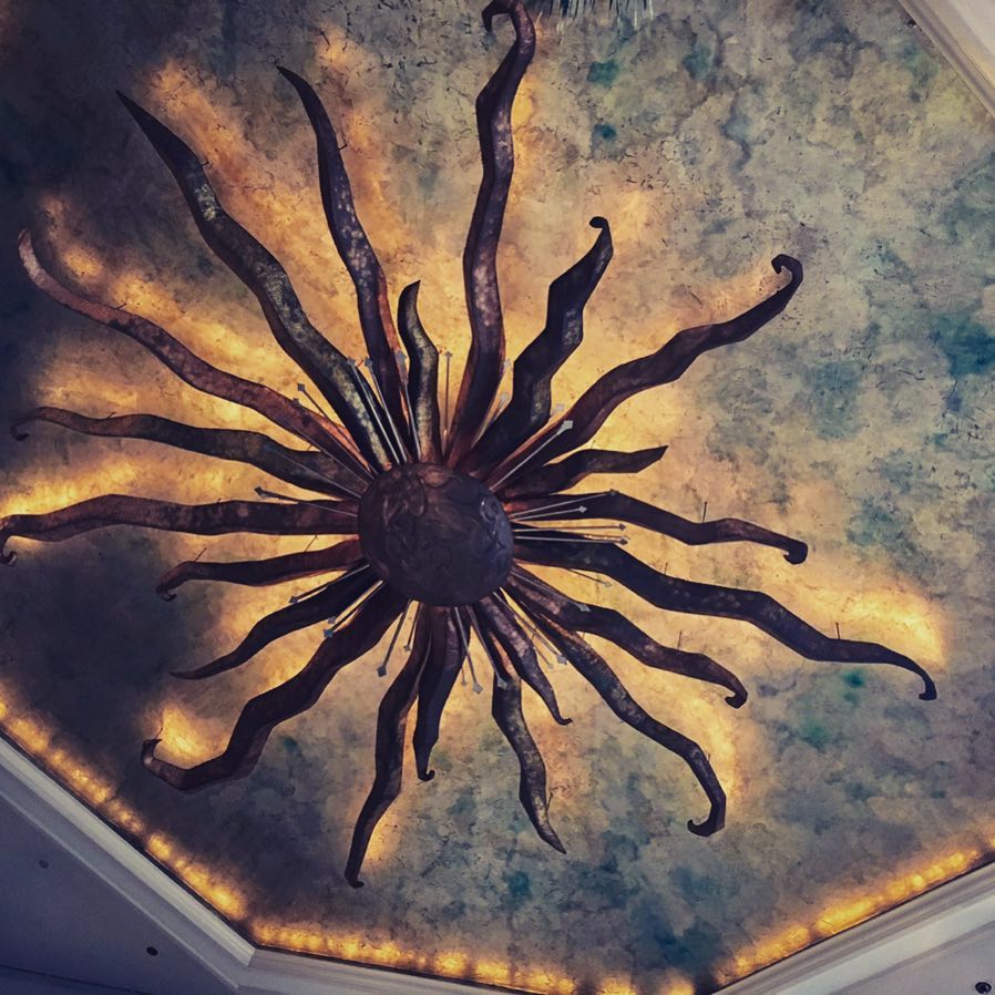 Vanessa Rallonza: Captivating Ceiling Mural - Grand Banyan in Luminous Manila