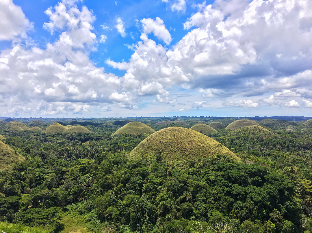 Vanessa Rallonza's Captivating Chocolate Hills Scene, Boang Province, Spring-like North Sumatra