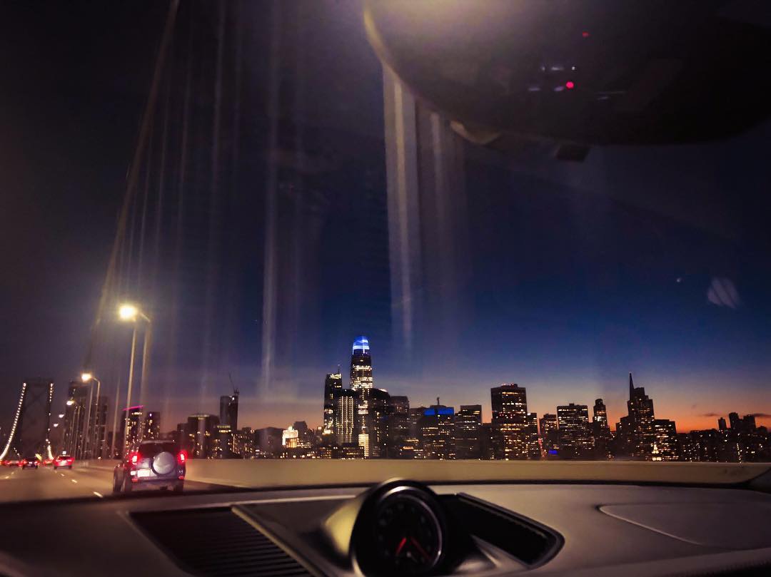 Vanessa Rallonza: Moving Nightscape in SF Native Glow