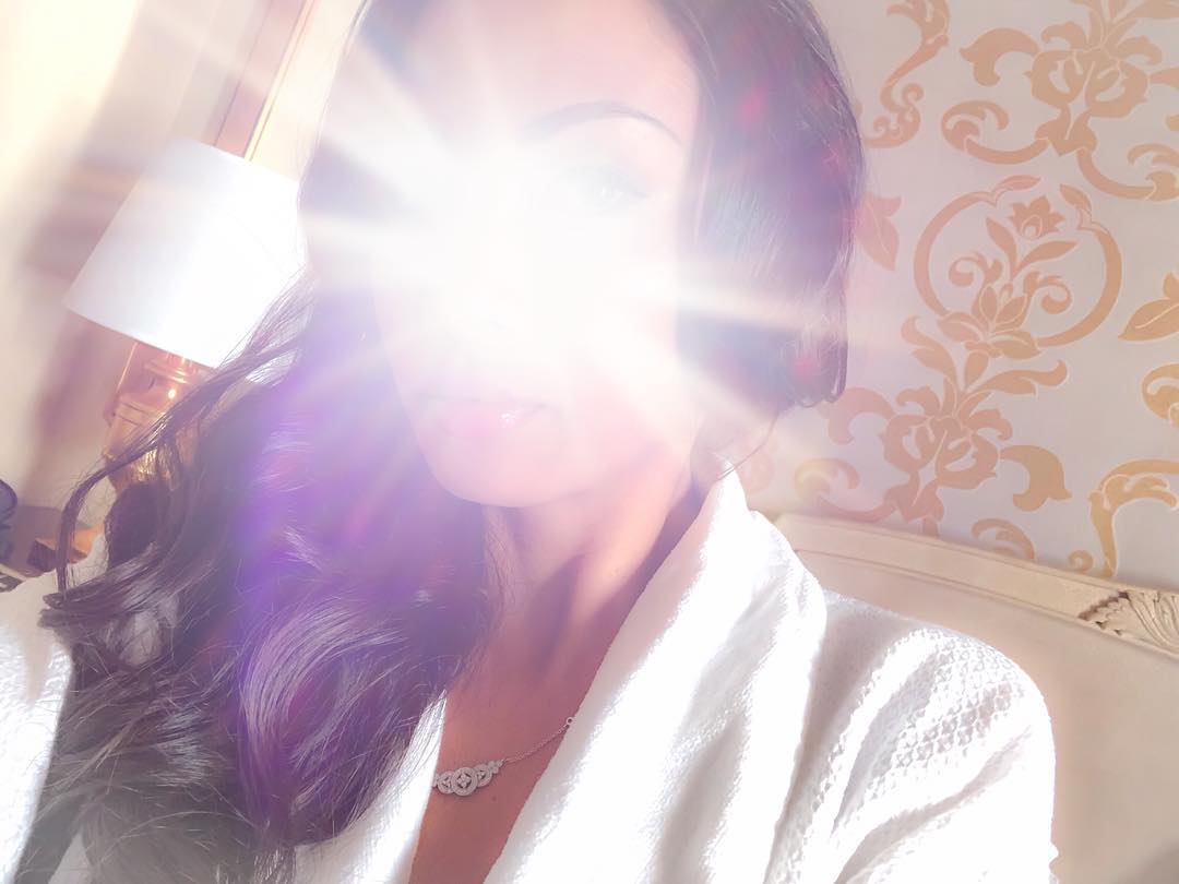 Vanessa Rallonza: Serene Grace in Immaculate White Robe