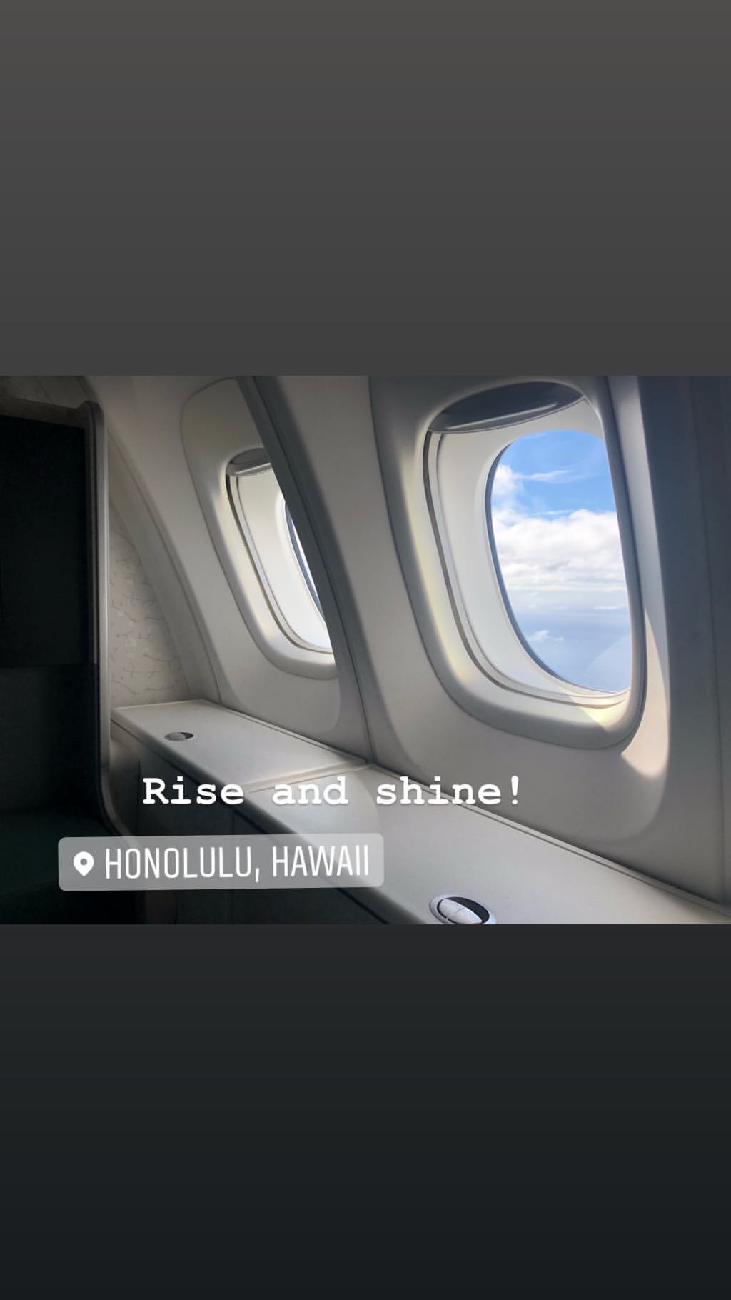 Vanessa Rallonza Adventurous Optimism Airplane Journey