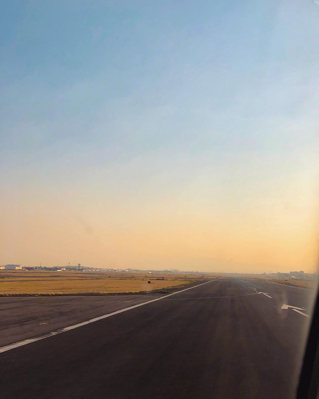 Vanessa Rallonza Runway View from Aircraft