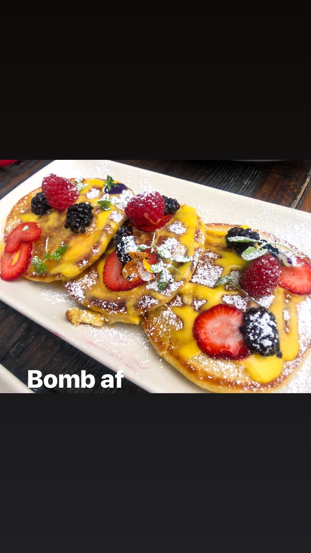 Vanessa Rallonza's Sweet Indulgence: Fluffy Berry-Drenched Pancakes