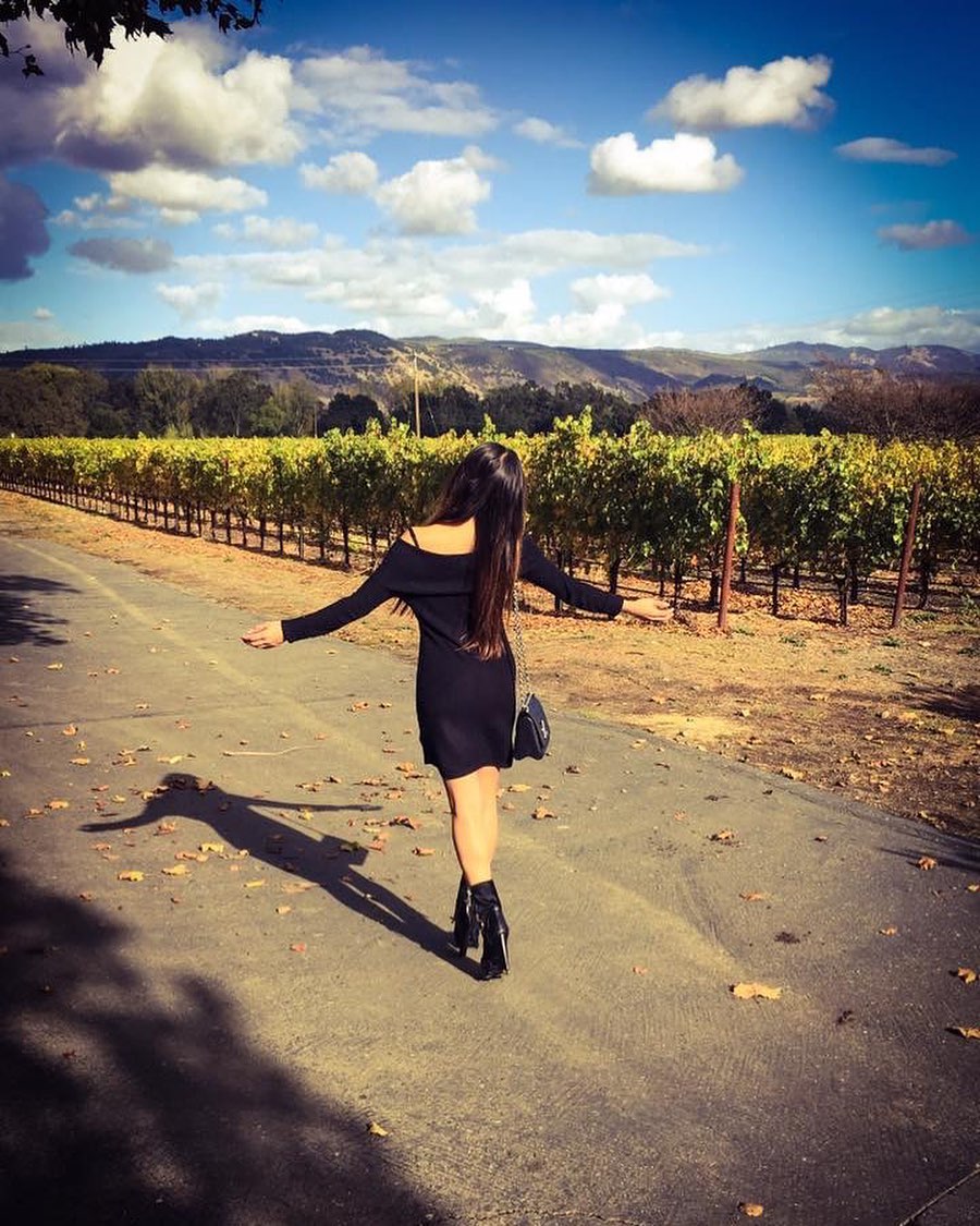 Vanessa Rallonza: Serene Stroll Along Sunset Country Road