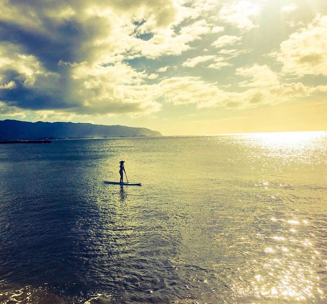 Vanessa Rallonza on Sun-Kissed Wave Crest