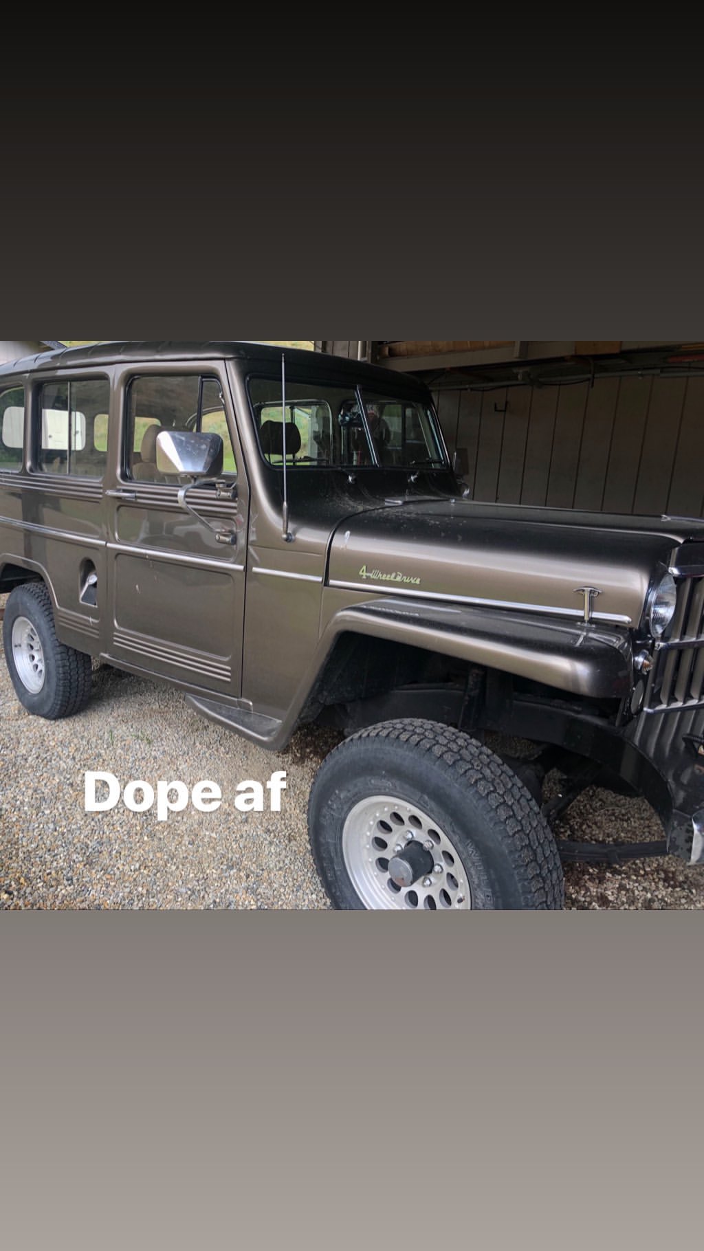 Vanessa Rallonza: Forgotten Jeep in Weathered Garage - Time's Silent Stories