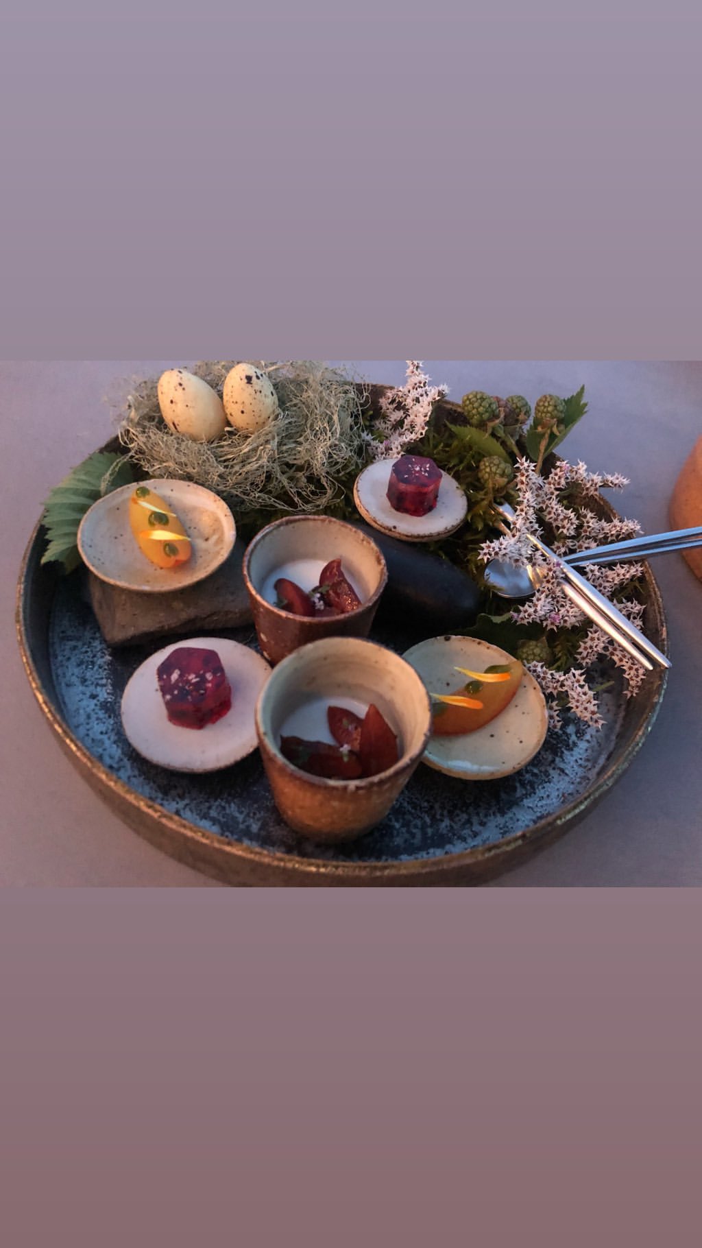 Vanessa Rallonza's Artful Still Life Dinnerware Display