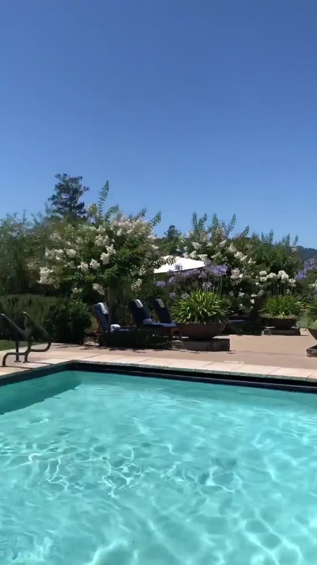 Vanessa Rallonza's Serene Poolside Escape (Video)