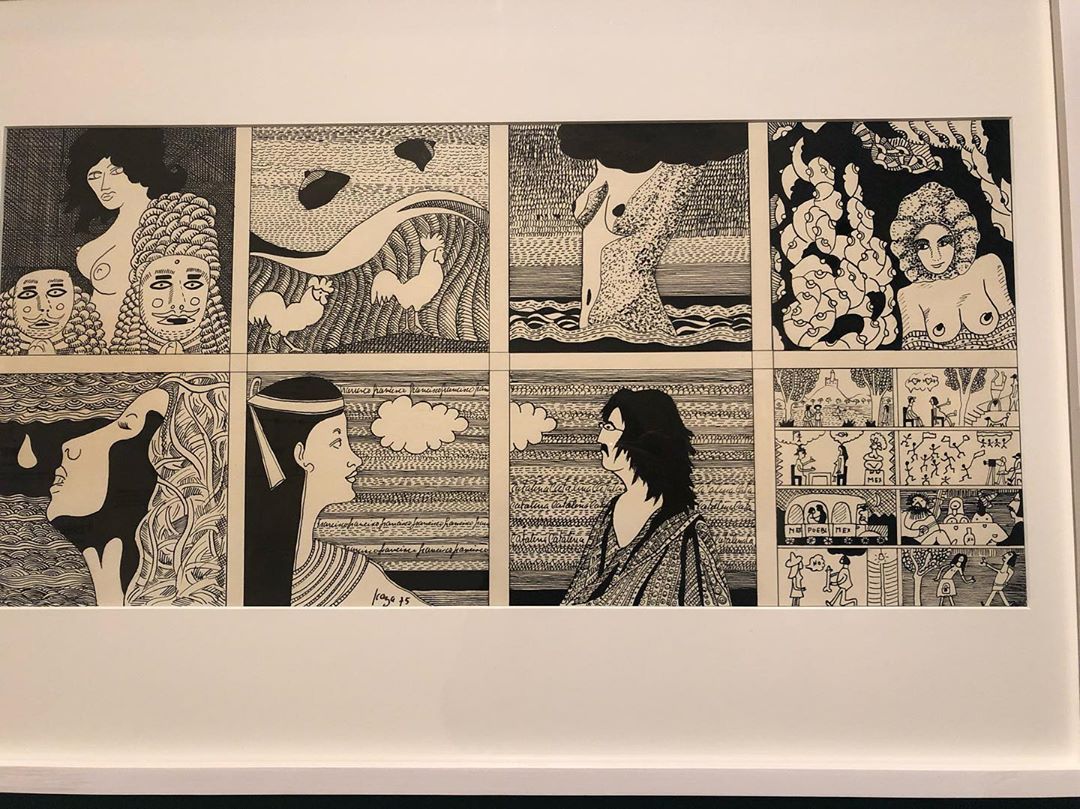 Vanessa Rallonza's Timeless Black & White Portrait in Museum Room