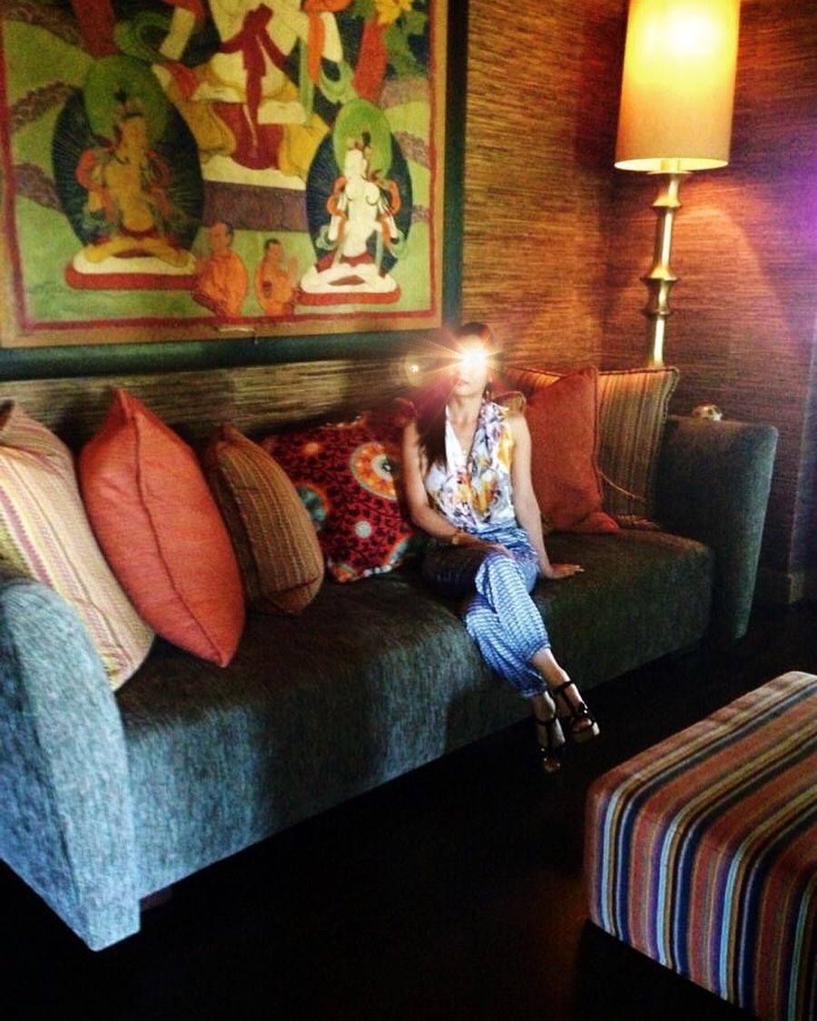 Vanessa Rallonza's Timeless Cosmic Moment: Child and Cosmos Reflection (6 Years Ago)