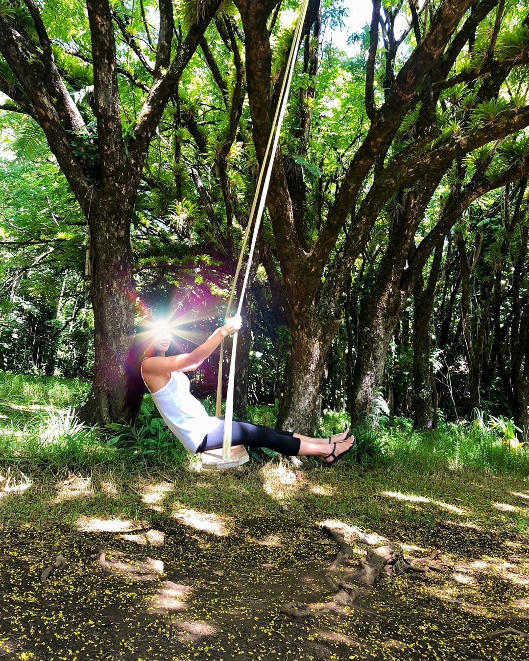 Vanessa Rallonza joyful swing carefree spirit