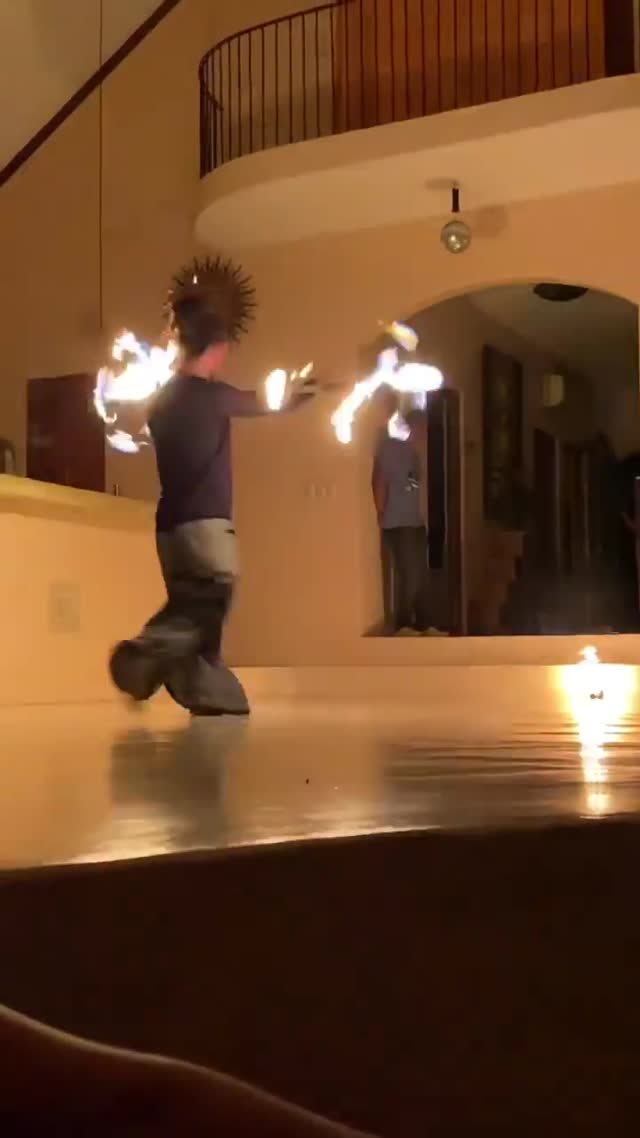 Vanessa Rallonza Mesmerizing Fire Dance Performance (Video)