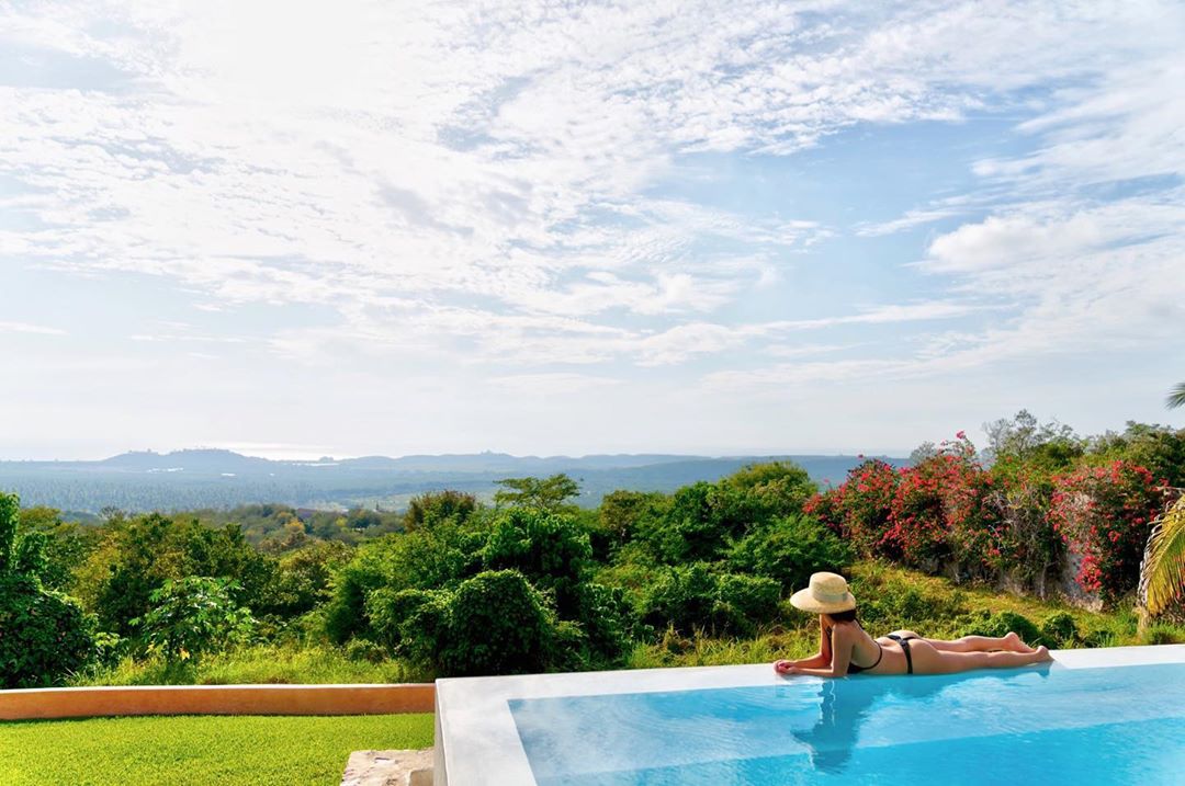 Vanessa Rallonza in Serene Luxury: Vistas and Greenery