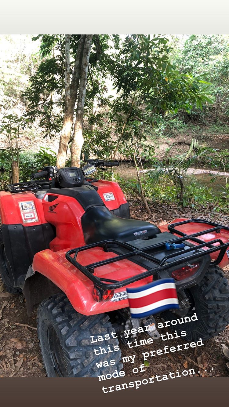 Vanessa Rallonza Adventurous Spirit Red ATV