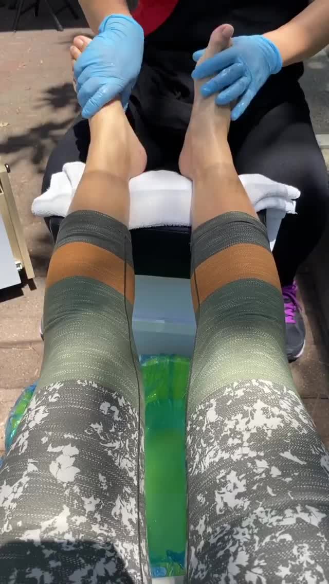 Vanessa Rallonza's Soothing Foot Care Experience (Video)