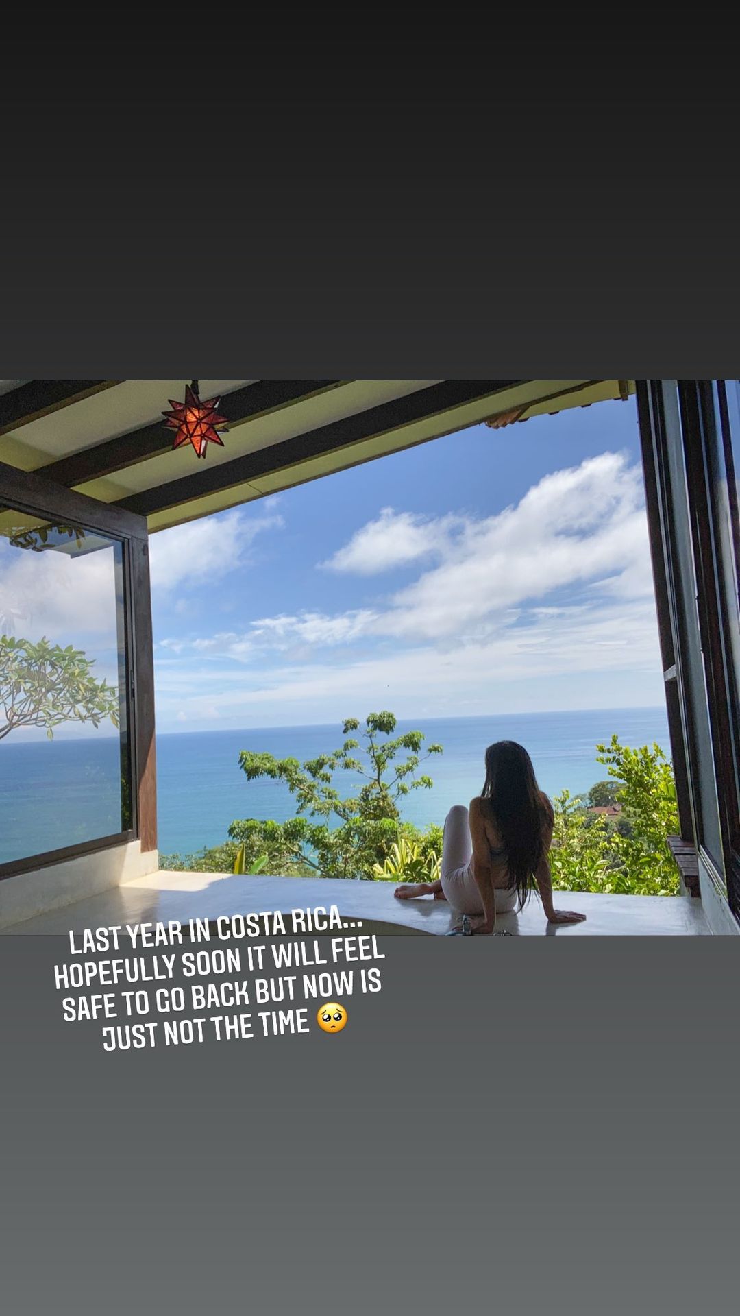 Vanessa Rallonza - Poised over Mesmerizing Ocean View