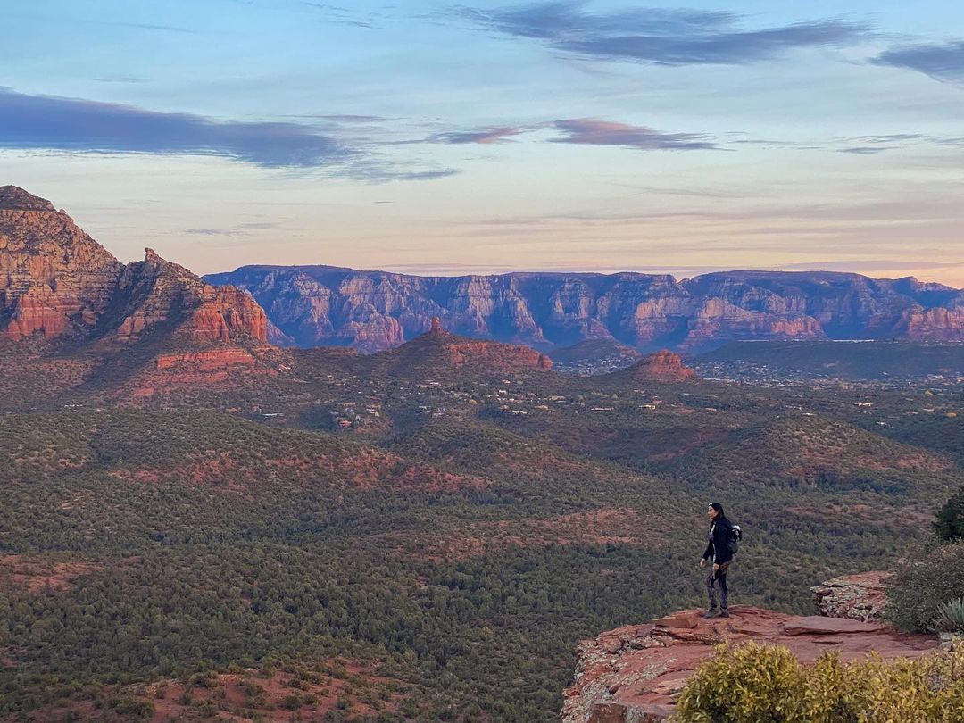 Vanessa Rallonza: Triumphant at Majestic Mountain Peak